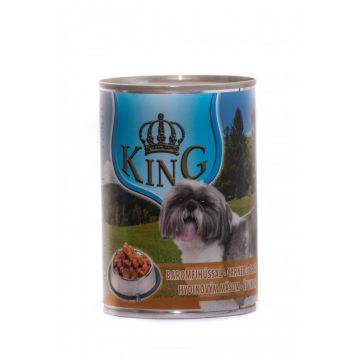 King Dog - conserva cu carne de pasare - 415g