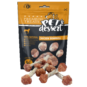 Pet s Desert Dog Chicken Dummbell LSC-26