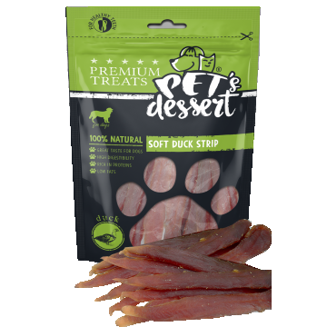 Pet s Desert Dog Soft Duck Strip 80g LSD-02