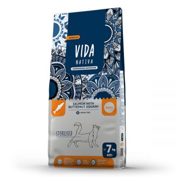 Vida Nativa Nordica Sterilised Salmon with Butternut Squash Adult Cat 7 kg