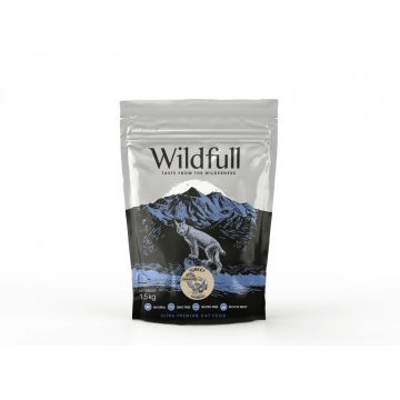 Wildfull Cat Hairball - Hrana uscata ultra-premium - Curcan - 1.5kg