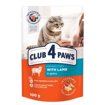 Club 4 Paws Cat - Hrana umeda premium - Miel - 100g