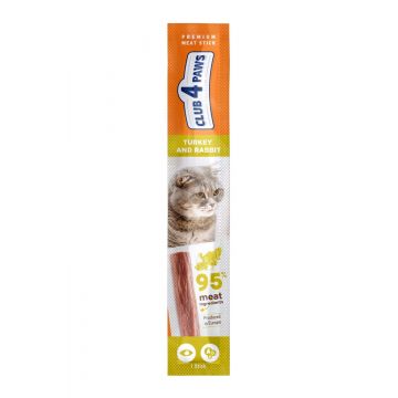 Club 4 Paws Cat Sticks - Curcan si Iepure - 12g