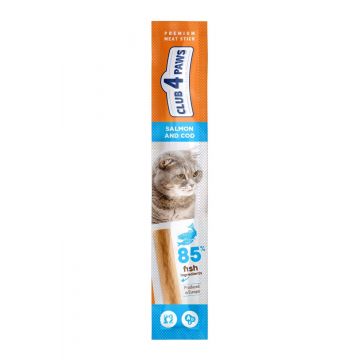 Club 4 Paws Cat Sticks - Somon si Cod- 5g