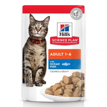 Hill's SP Feline Adult Ocean Fish 85 g (plic) (PROMO)