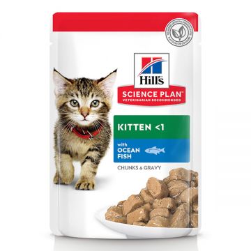 Hill's SP Feline Kitten Ocean Fish 85 g (plic)