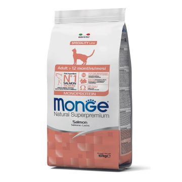 Monge Natural Superpremium Monoprotein Cat - Somon - 10kg