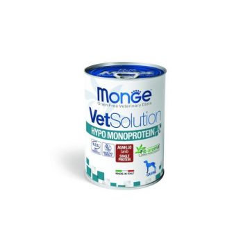 Monge VetSolution Hypo-Monoprotein Canine, Miel, 400 g