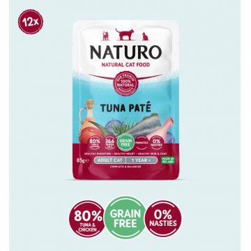 Naturo Adult Cat Mousse cu Ton 85g