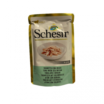 Schesir Cat Plic, cu ton si dorada, 85 gr