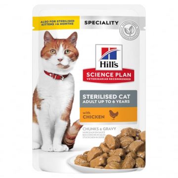 Hill s SP Feline Adult Sterilised Chicken 85 g