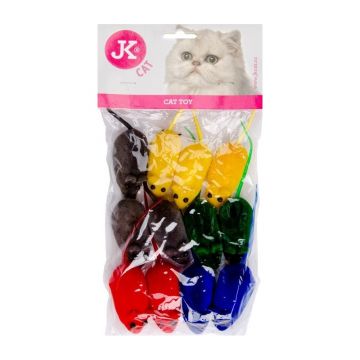 Jucarie soricel color 6 cm 12 buc/set