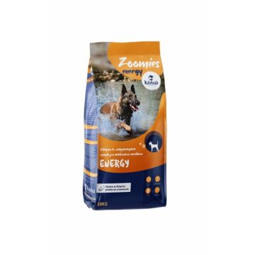 Hrana uscata pentru caini Kibbus Zoomies Adult Energy, 20kg