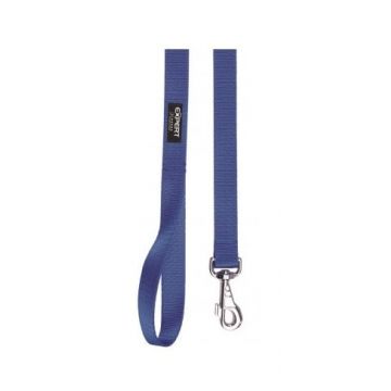 Lesa pentru caini Pet Expert, 1.5 x 150 cm, albastru