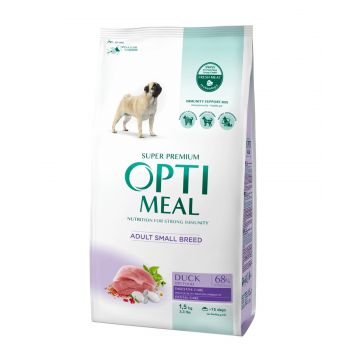 Optimeal Adult Mini - Hrana uscata super-premium - Rata - 1.5kg