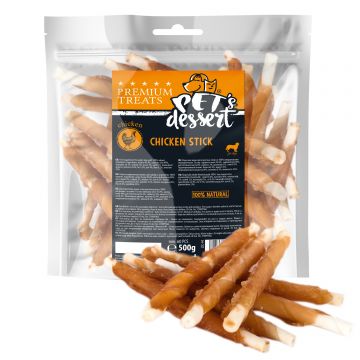 Pet s Desert Dog Chicken Stick 500g LSC-44