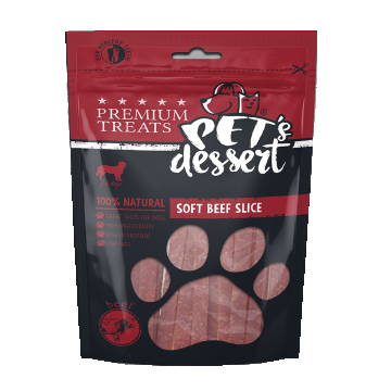 Pet s Desert Dog Soft Beef Slice 80 Gr LSB-02