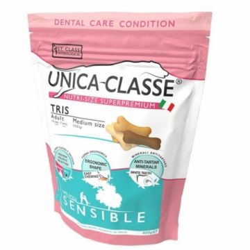 Recompense delicioase, Biscuiti pentru caini Sensibili Unica Classe Tris, 400g