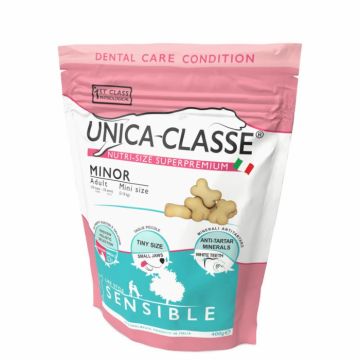 Recompense delicioase, Biscuiti pentru caini Unica Classe, Catel Sensibil, 400g