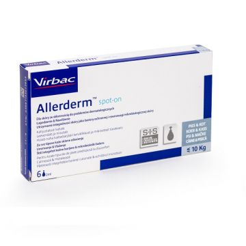 ALLERDERM SPOT ON 2 ML (<10 kg) - 6 PIPETE