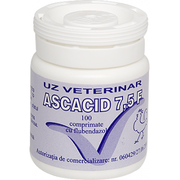 ASCACID 7.5% F, 100 comprimate