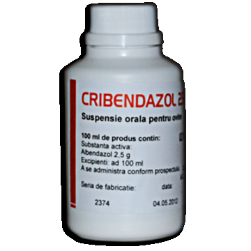 CRIBENDAZOL 2.5%, 100 ml