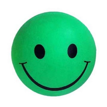 Jucarie minge plina Emoji Ø 5,7 cm verde