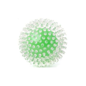 Jucarie minge TPR dental green 9 cm