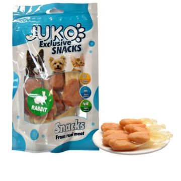 Snacks urechi iepure & carne pui 70 g