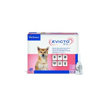 EVICTO pentru caini 240 mg (20.1 - 40.0 kg) - 1 PIPETA