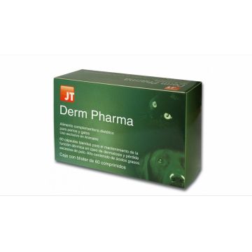 JT - DERM PHARMA pentru caini si pisici - 60 capsule