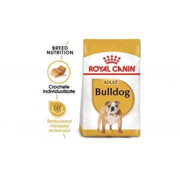 Royal Canin Bulldog Adult hrana uscata caine - 12 kg