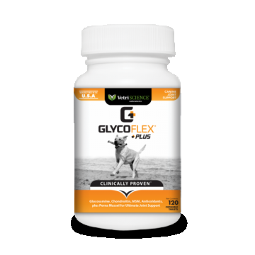 Supliment nutritiv pentru caini, Glyco Flex Plus 120 tablete gumate