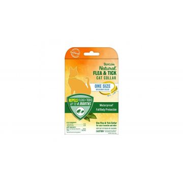 Tropiclean Pisica Flea & Tick Cat - Zgarda antiparazitara