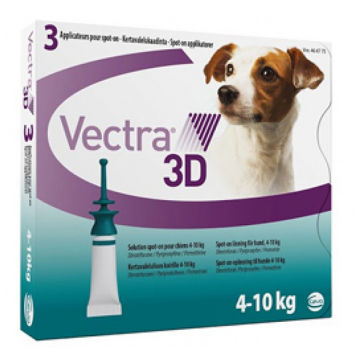 VECTRA 3D 4-10 KG - 3 PIPETE