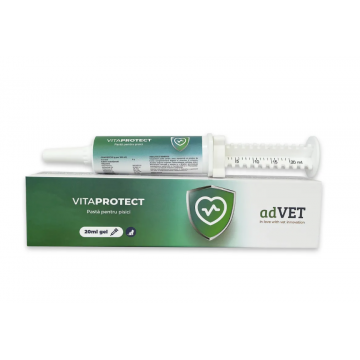 Vitaprotect – pasta pentru pisici, seringa gradata x 20 ml