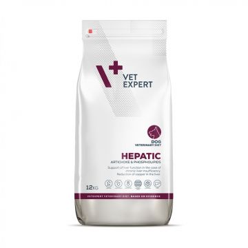 4T DIETA VETERINARA HEPATIC DOG VETEXPERT, 12 KG