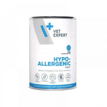 4T Dieta Veterinara, Hypoallergenic, Dog, Insect, 400 g