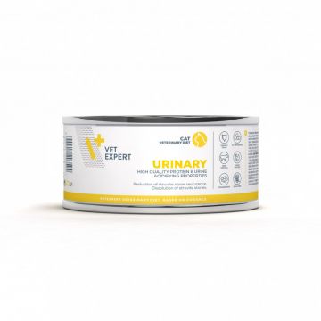 4T DIETA VETERINARA PISICI URINARY CAT VETEXPERT CONSERVA, 100G