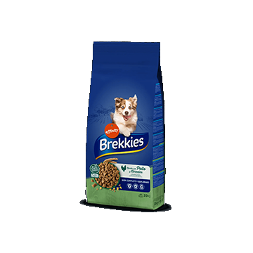 Brekkies – Câine Adult Complet cu Pui, legume și cereale - 20kg