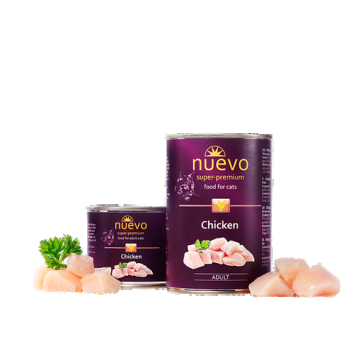 Nuevo Cat Adult cu Pui - Conserva 400g