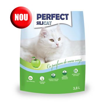 Perfect SiliCat cu parfum de măr verde – 7.6 litri