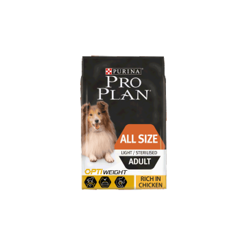 PRO PLAN Dog, Light Weight Management Chicken - 3 kg