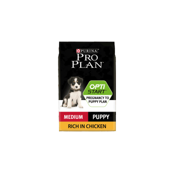 PRO PLAN Dog, Medium Puppy OPTISTART Chicken - 3 Kg