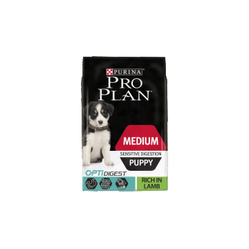 PRO PLAN Dog, Medium Puppy Sensitive Digestion Lamb - 12 kg