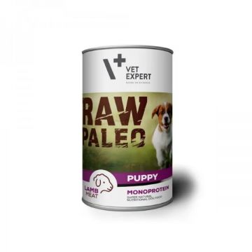 Raw Paleo Puppy, Conserva Monoproteica, Miel - 400 g