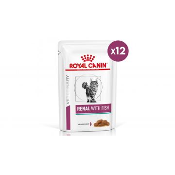 Royal Canin Renal with Fish - 1 plic x 85 g