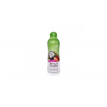 Sampon pentru caini si pisici Tropiclean Berry & Coconut 592 ml