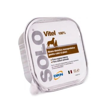 SOLO VITELLO - CONSERVA 100 GR (VITEL) x 34 BUC