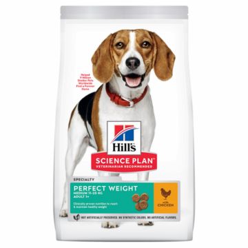 Hill s SP Canine Adult Perfect Weight Medium Chicken 12 kg